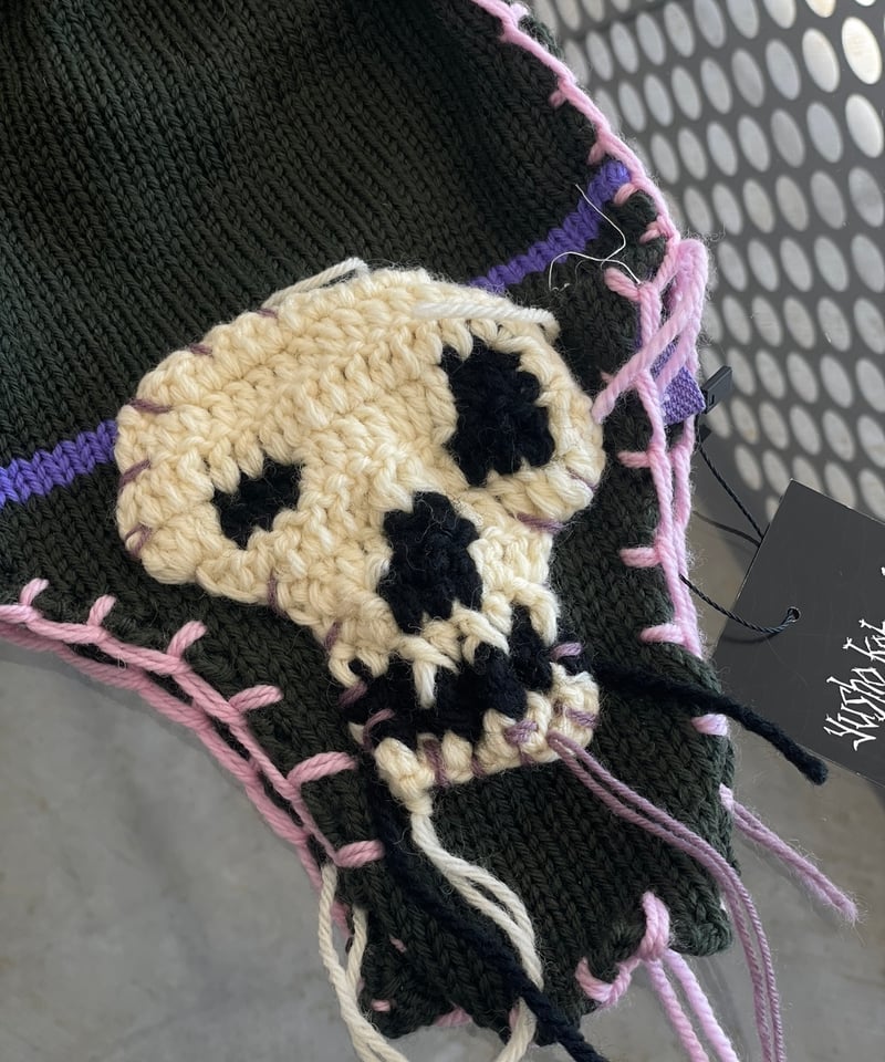 yushokobayashi / Aco knit hat skull | I/O PORT