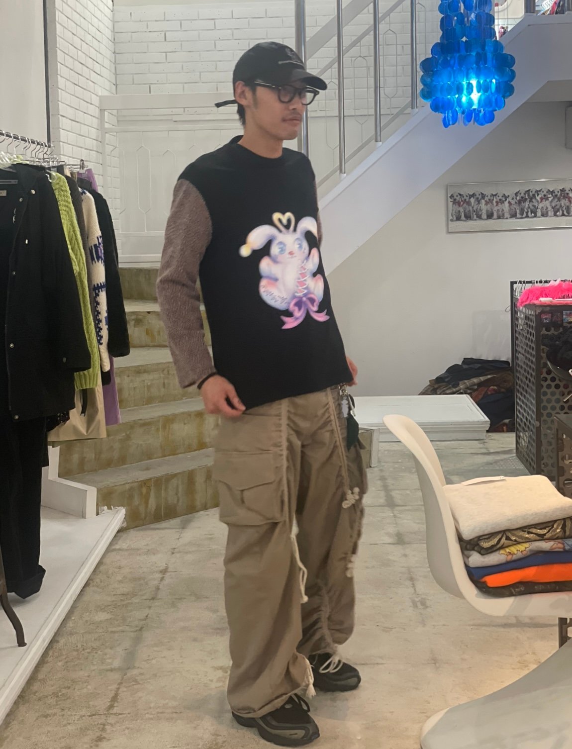 MOMENTEL RABBIT T-SHIRT | I/O PORT