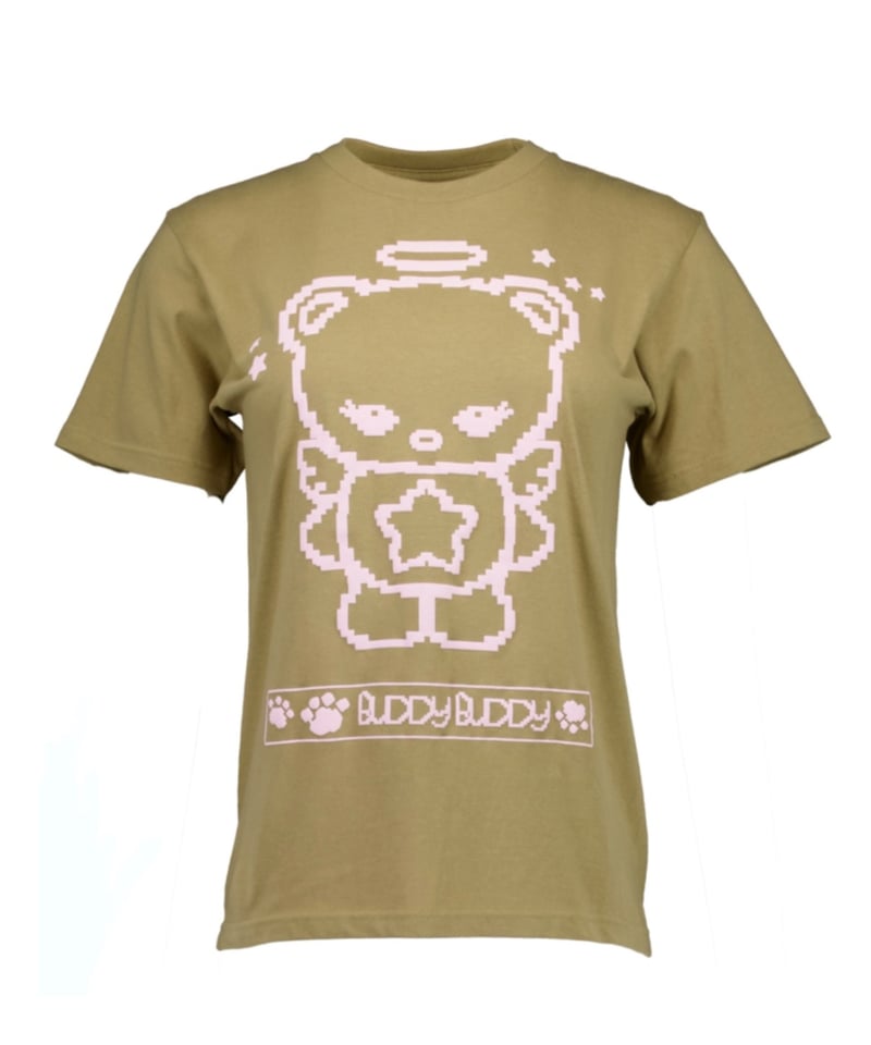 SHALOM / HUG TSHIRT-KHAKI | I/O PORT