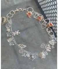HELAGICA / Vintage keyring & charm wallet chain