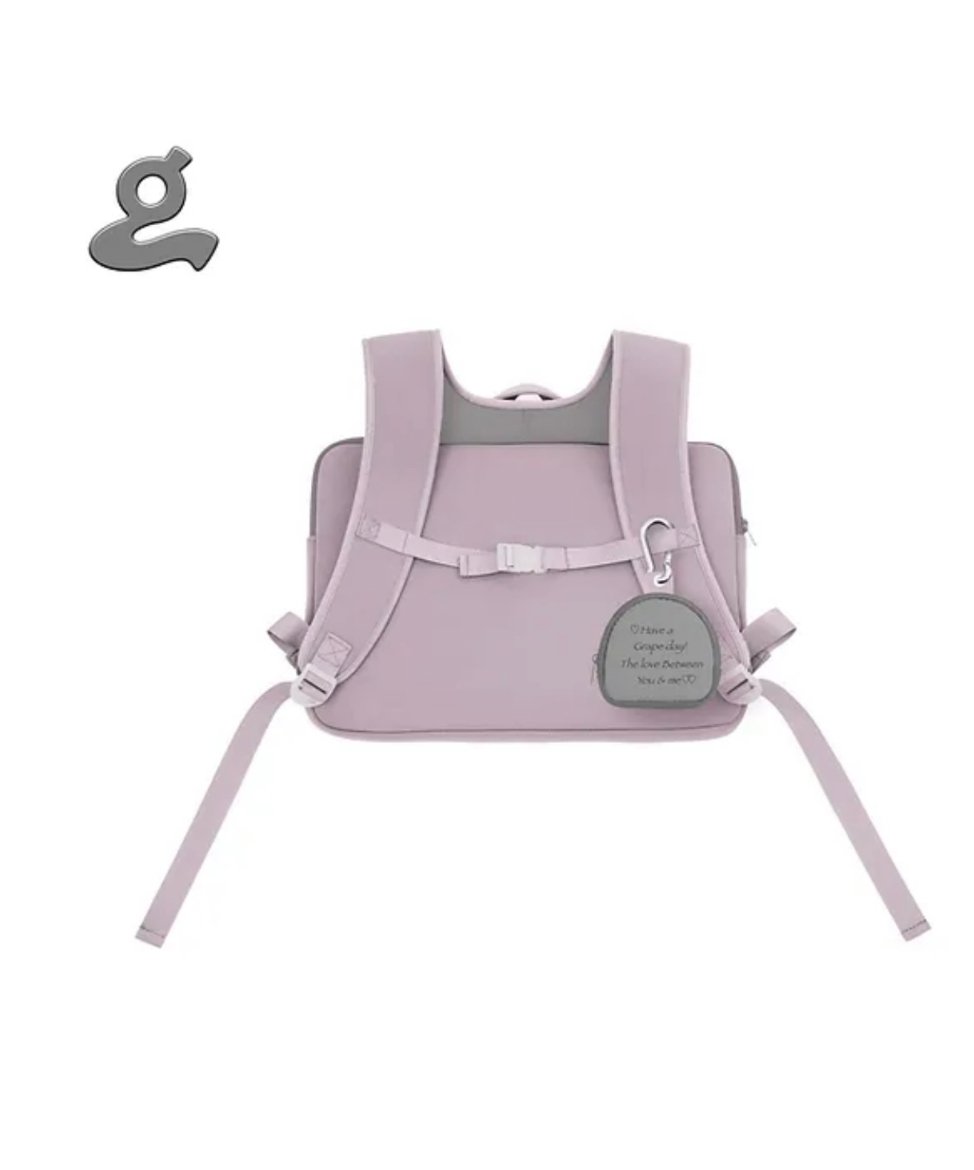 GRAPE / PINK X GRAY LAPTOP BAG | I/O PORT