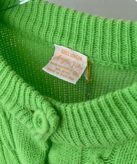 70's vintage  knit cardigan