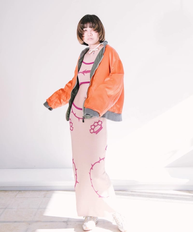 【美品】Nφ dress ノードレス No dress Newjesns 着用 NO DRESS Hidden Weapon Knit Dress | I/O PORT