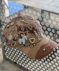 HELAGICA / Special charm cap ( chocochip camo)