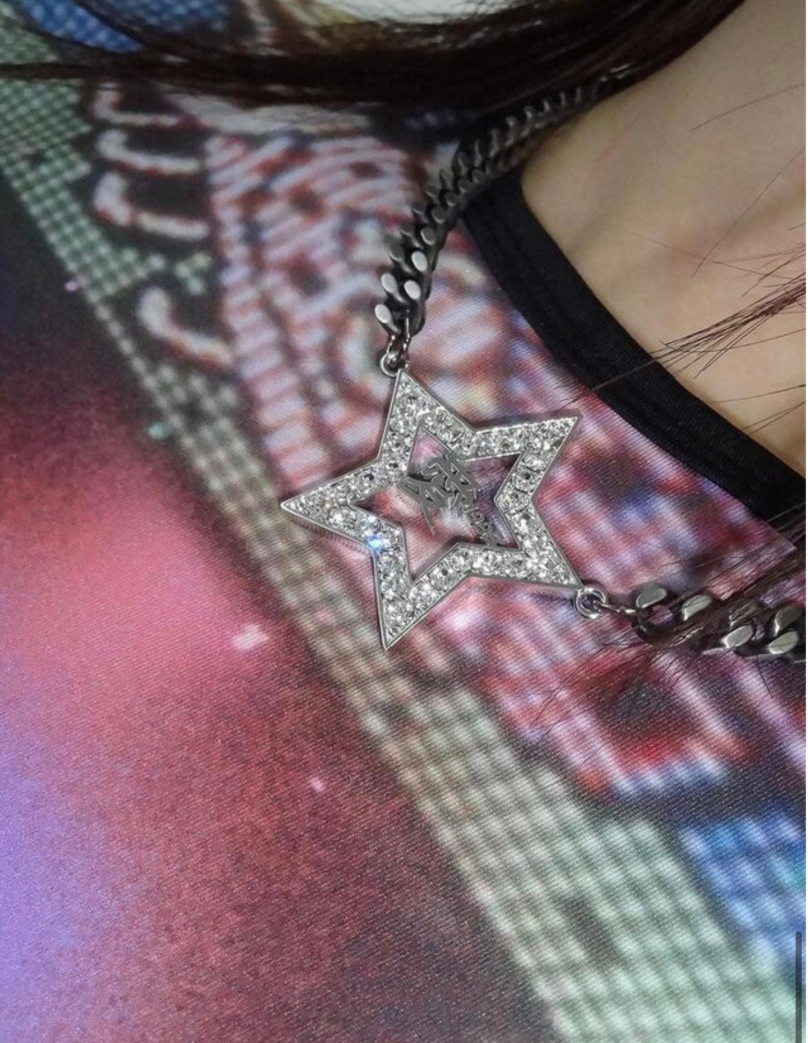 MOMENTEL / 1995 Love Star Cubic Necklace | I/O 
