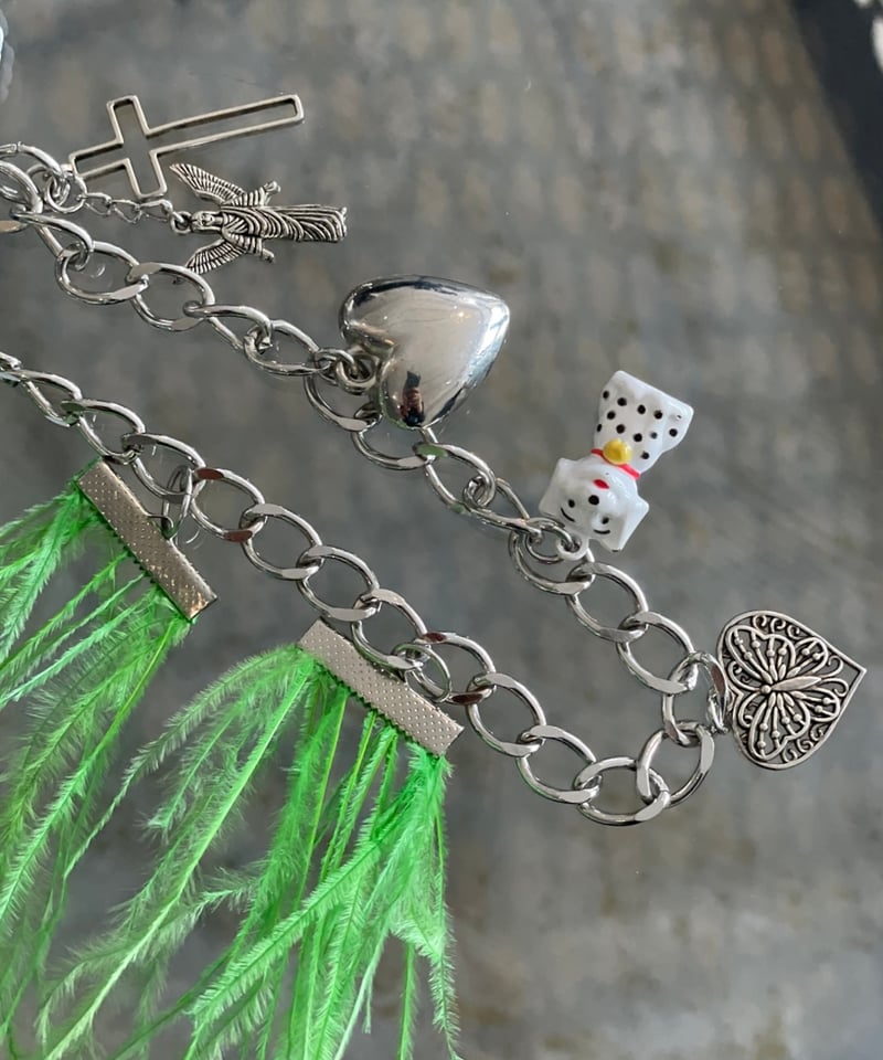 HELAGICA / Feather wallet chain | I/O PORT