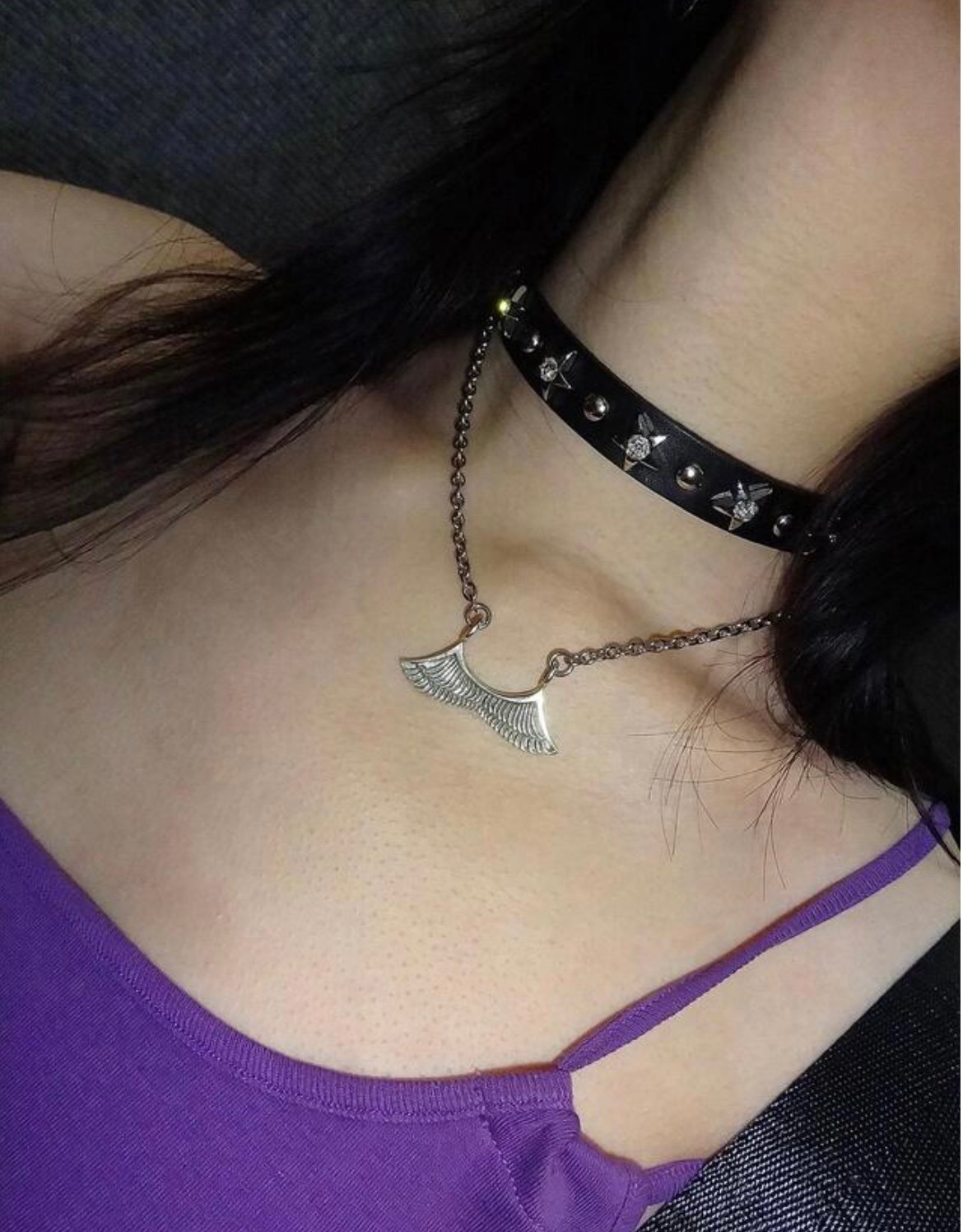 MOMENTEL / Star cubic choker (Black) | I/O PORT