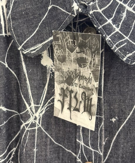 yushokobayashi / Logo denim dress