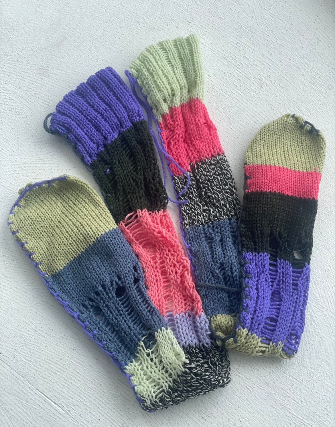 yushokobayashi / Long Knit socks | I/O PORT