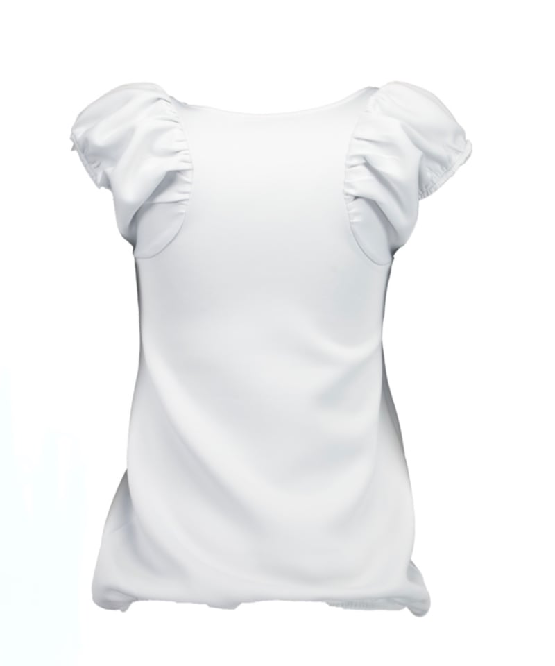 SHALOM / GUMMY BLOOM TOP-BLUE GRAY | I/O PORT