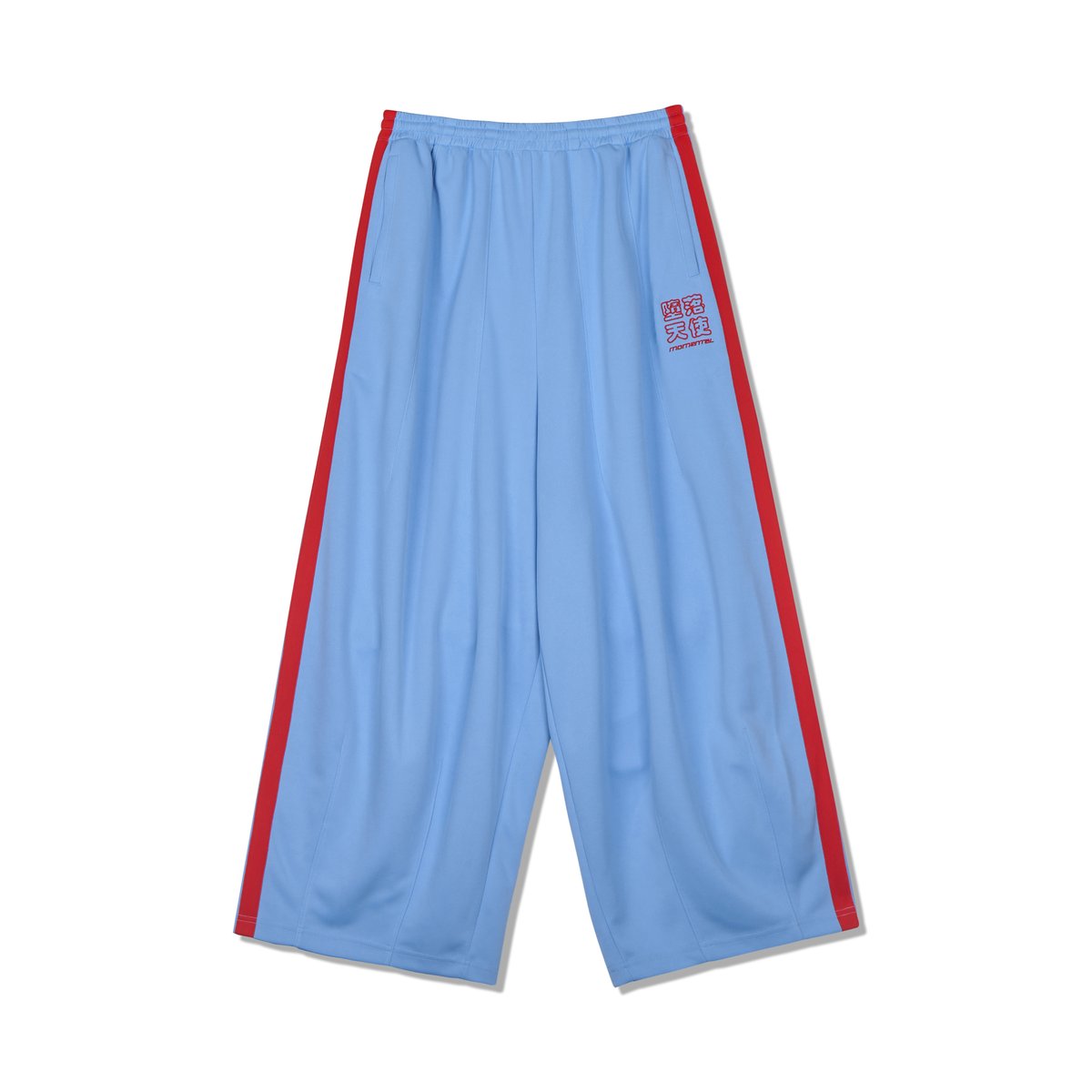 MOMENTEL / Fallen Angels blue Red Track Pants |