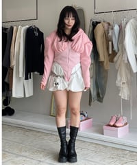 S.F Sukoshi Fushigi / Puffsleeve hoodie (pink)