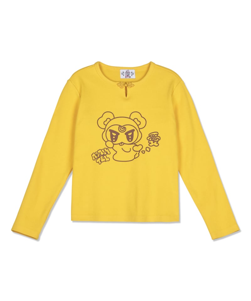 MOMENTEL トップス MOMENTEL / MOMENTEL baby t-shirt Yellow | I/O PORT