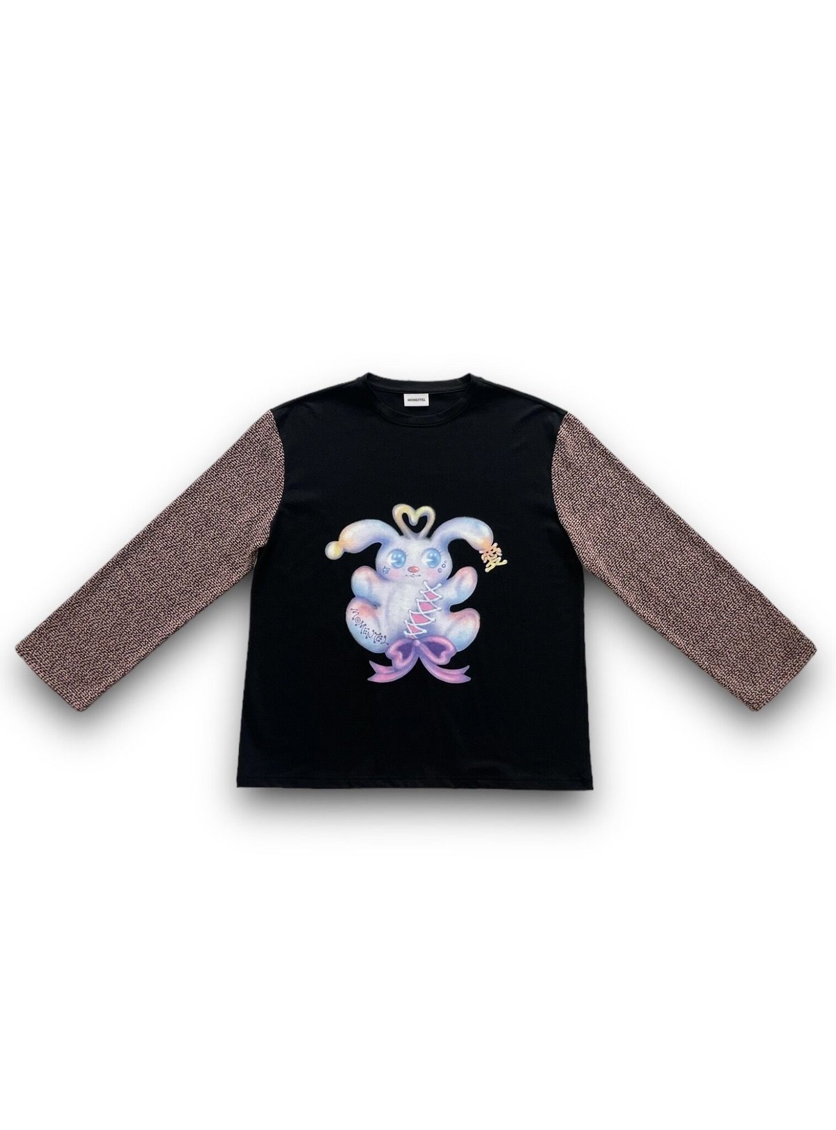 MOMENTEL RABBIT T-SHIRT モーメンタル　ウサギプリント MOMENTEL RABBIT T-SHIRT | I/O PORT