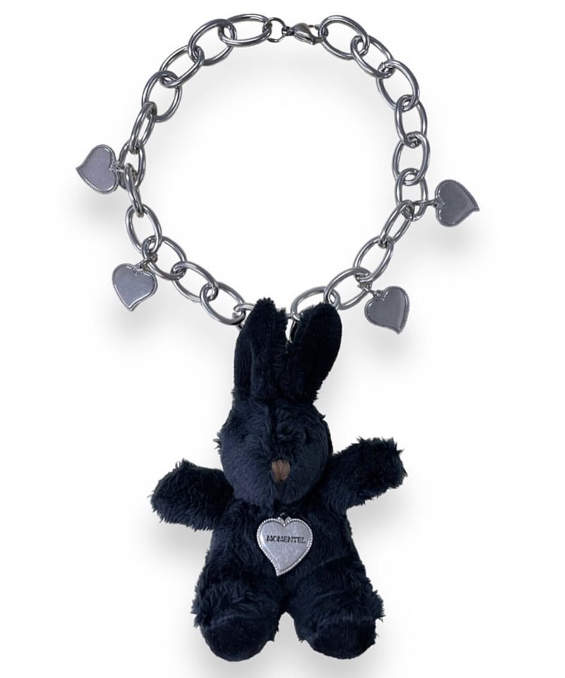 momentel jewelryうさぎ necklace MOMENTEL big rabbit necklace | I/O PORT