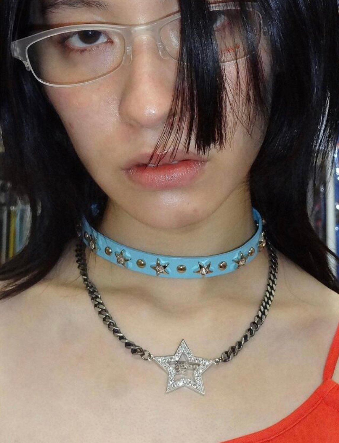 MOMENTEL / 1995 Love Star Cubic Necklace | I/O 