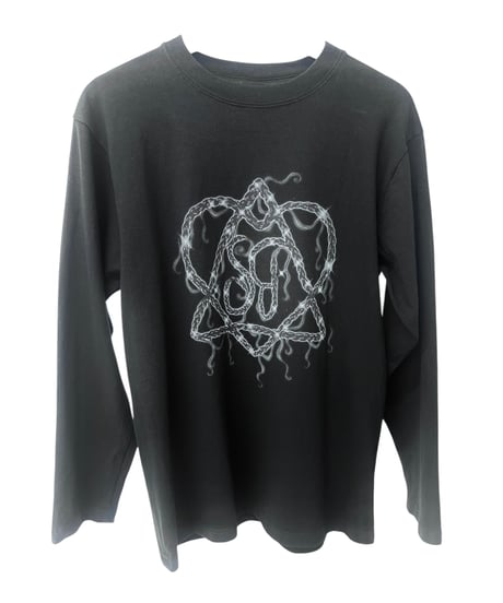 S.F Sukoshi Fushigi / Long T-shirt (Black)