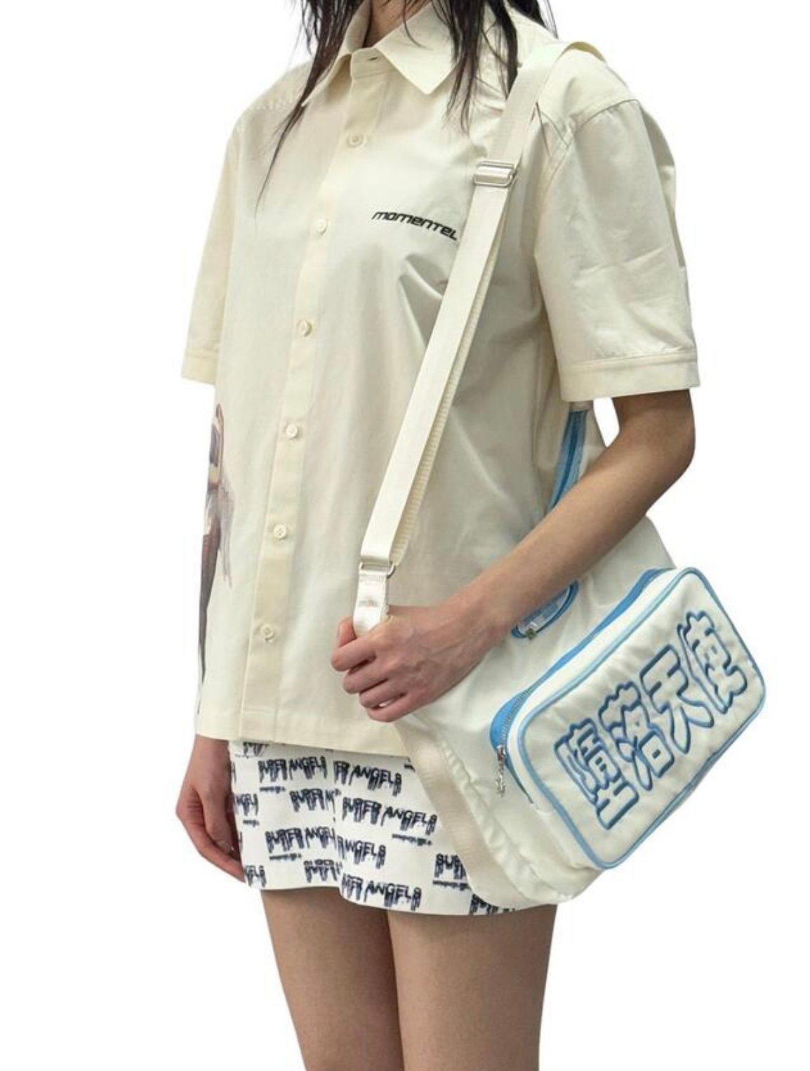 MOMENTEL Angels ivory Shirt | I/O PORT