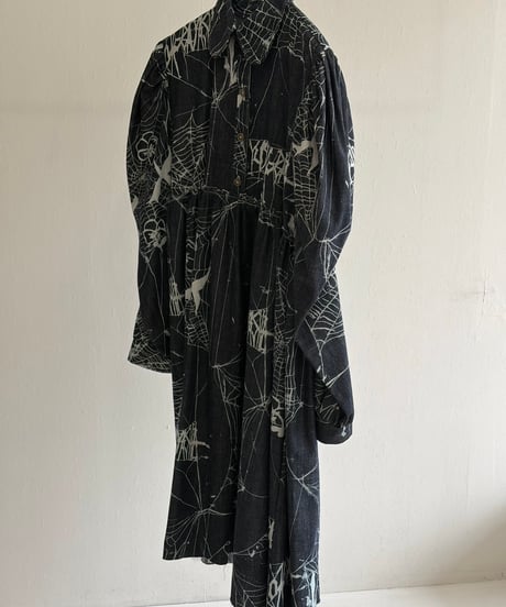 yushokobayashi / Logo denim dress