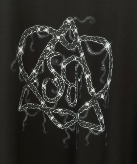 S.F Sukoshi Fushigi / Long T-shirt (Black)
