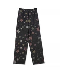 MOMENTEL / Fallen Angels blue Red Track Pants |