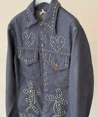 70's Remake studs denim jacket