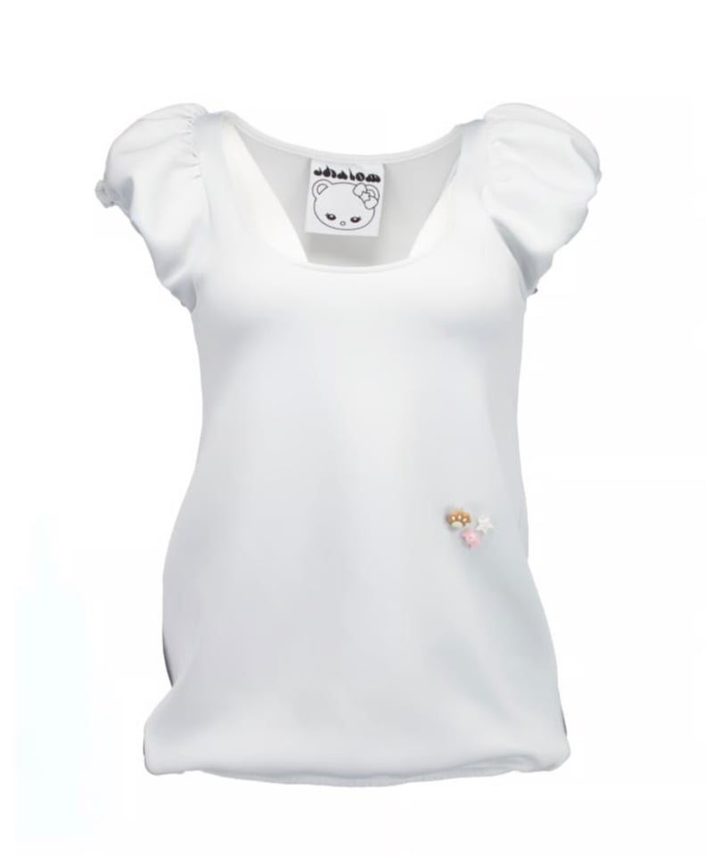 SHALOM / GUMMY BLOOM TOP-BLUE GRAY | I/O PORT