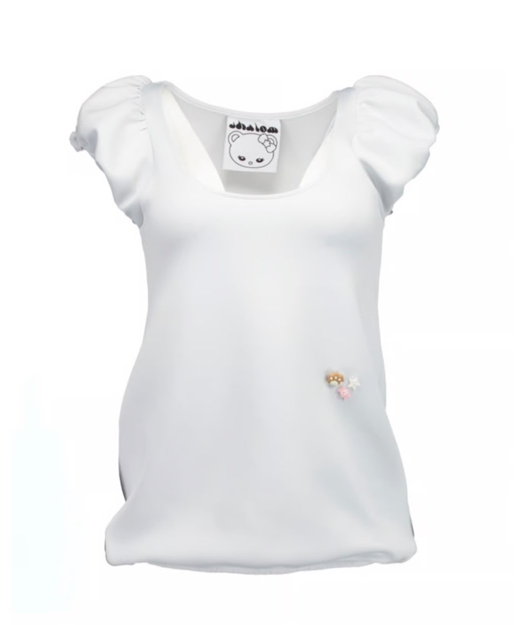 SHALOM / GUMMY BLOOM TOP-BLUE GRAY | I/O PORT