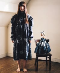 yushokobayashi / Logo denim dress