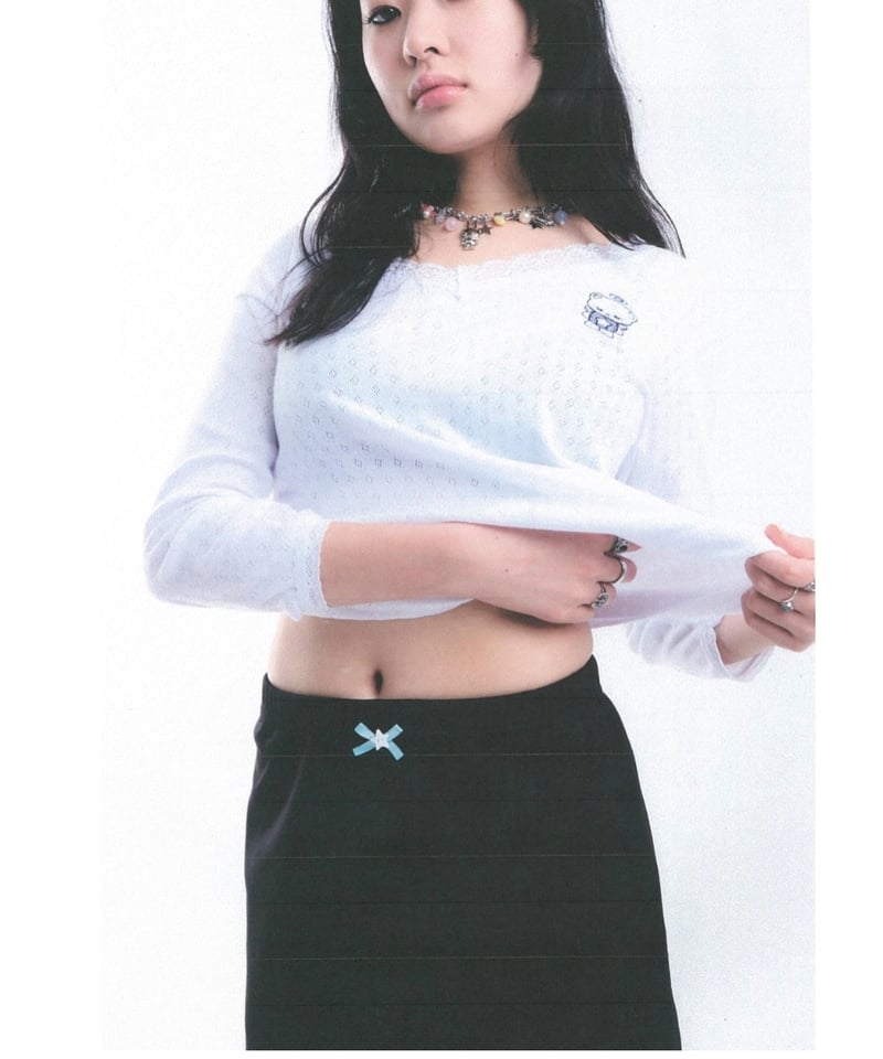 SHALOM / BUDDY LACE TOP WHITE | I/O PORT