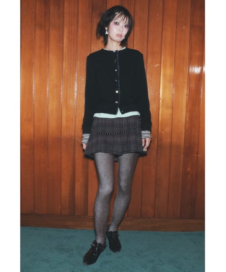MOMENTEL / Mixed Buttons Cardigan (black)