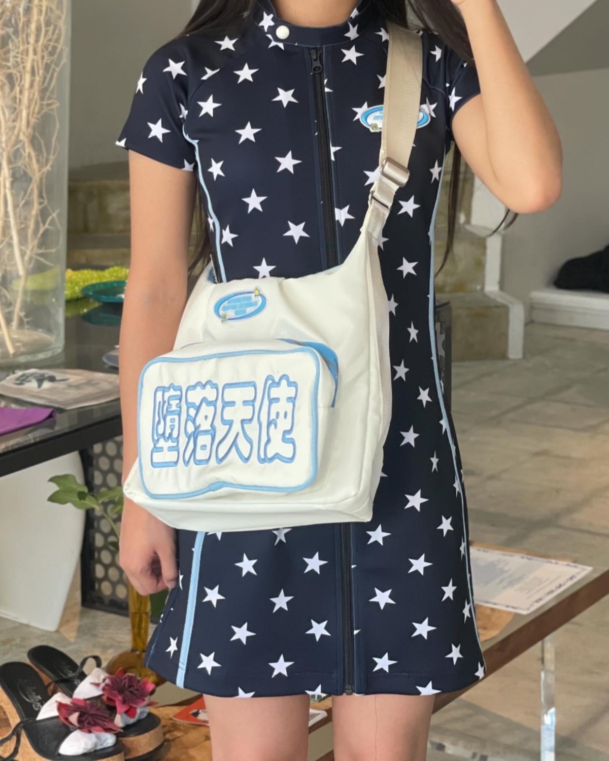 MOMENTEL / Fallen Angels bag (white) | I/O PORT MOMENTEL / Fallen Angels bag (white) | I/O PORT