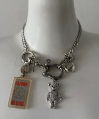 HELAGICA / Bijou bear × french keyring choker