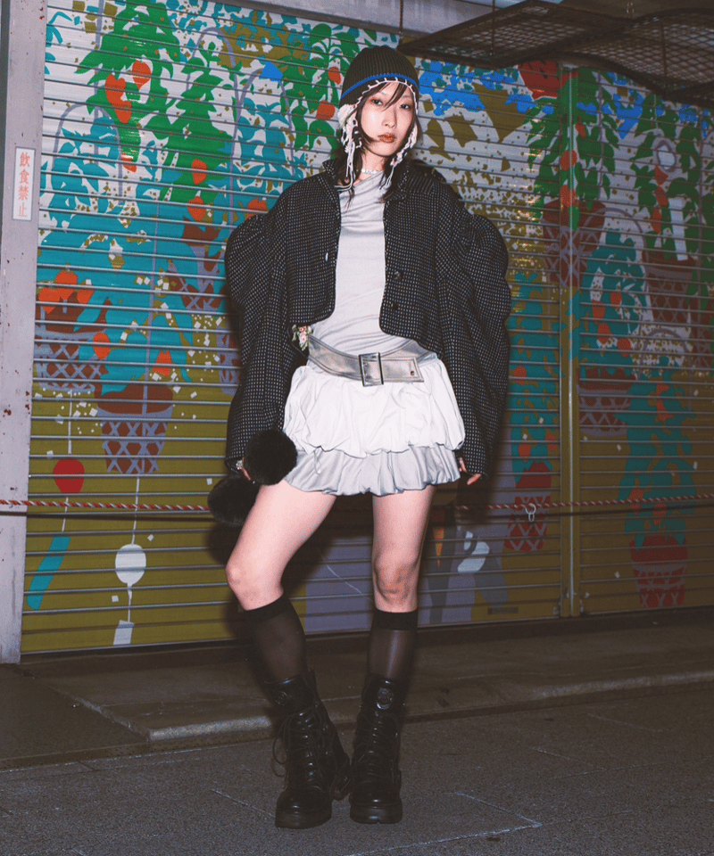 yushokobayashi / Black jacket | I/O PORT