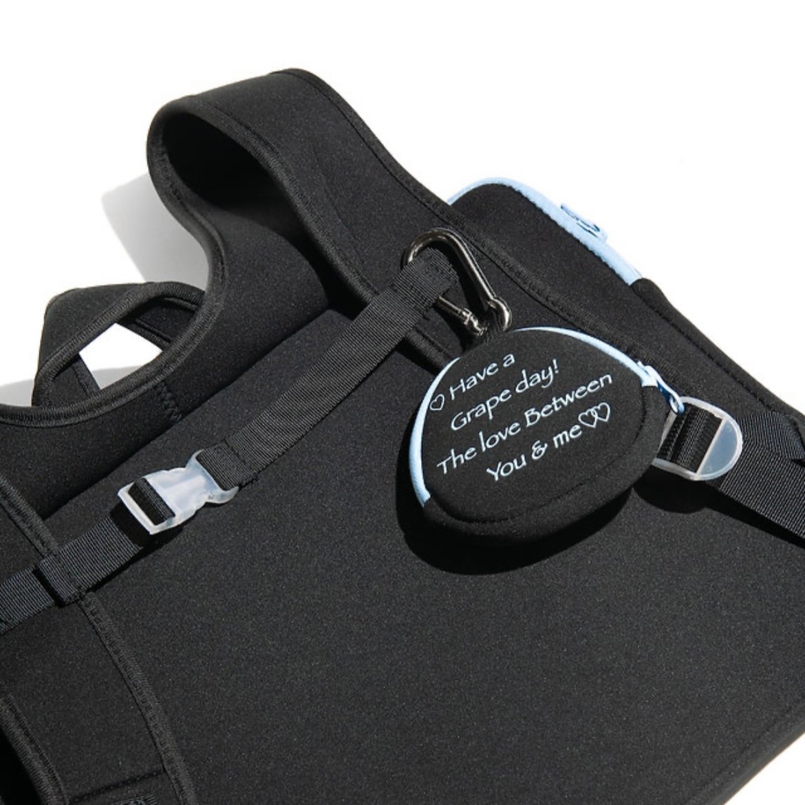 GRAPE / Laptop Bag (Black x Light Blue) | I/O PORT