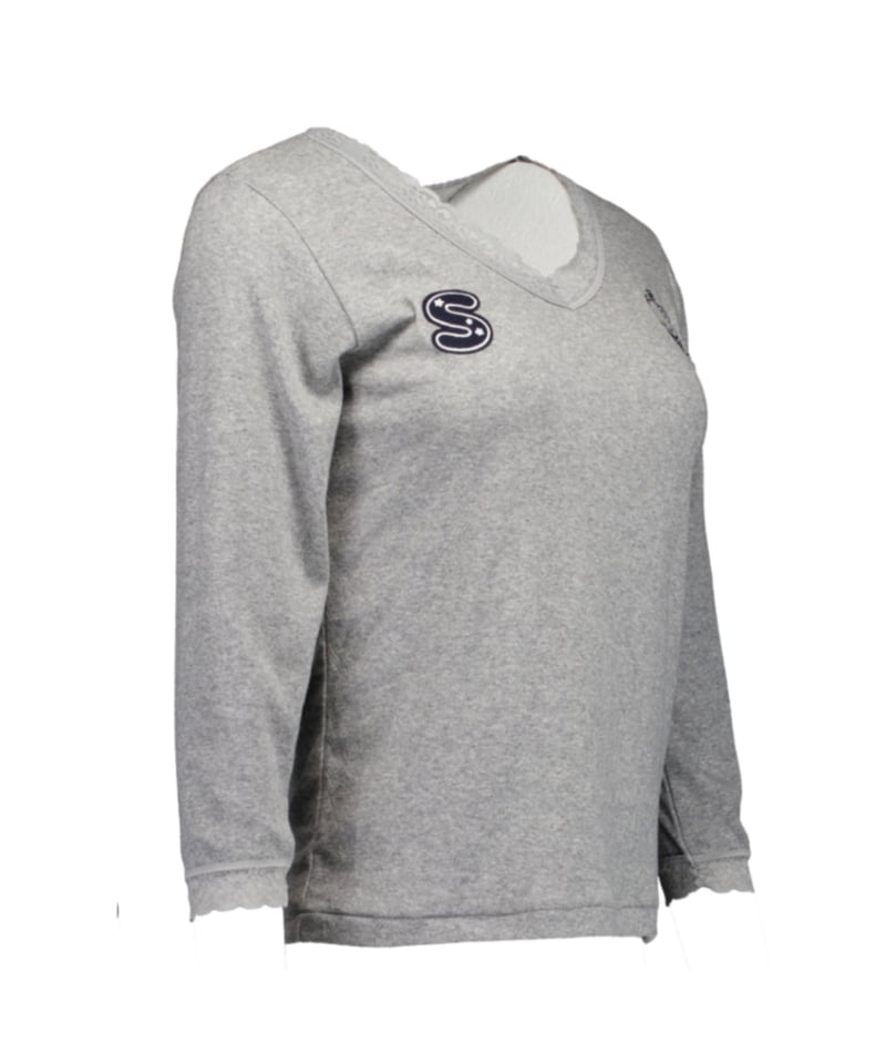 SHALOM / BUDDY LACE TOP GRAY | I/O PORT