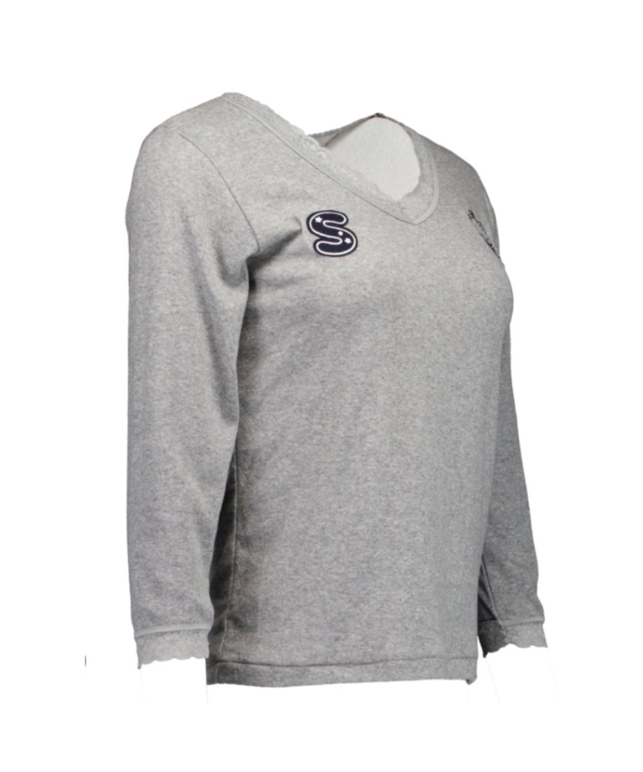 SHALOM / BUDDY LACE TOP GRAY | I/O PORT