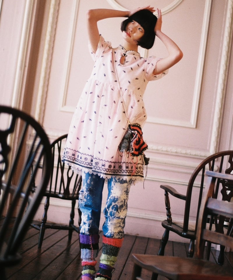 yushokobayashi / Long Knit socks | I/O PORT