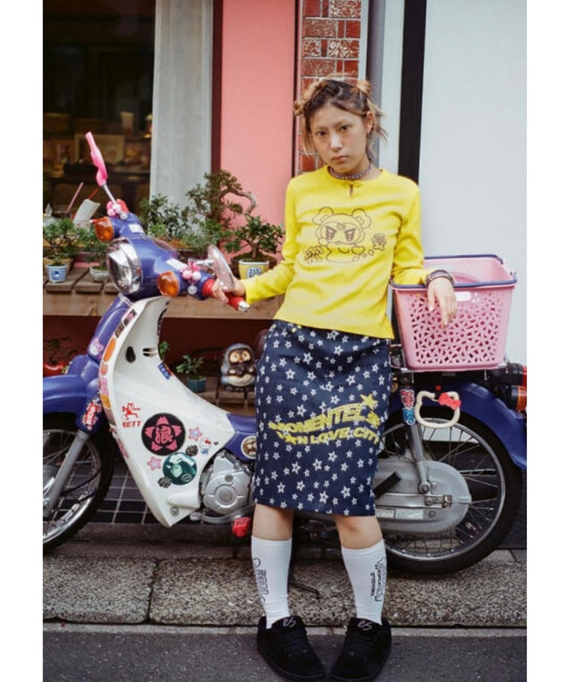MOMENTEL トップス MOMENTEL / MOMENTEL baby t-shirt Yellow | I/O PORT