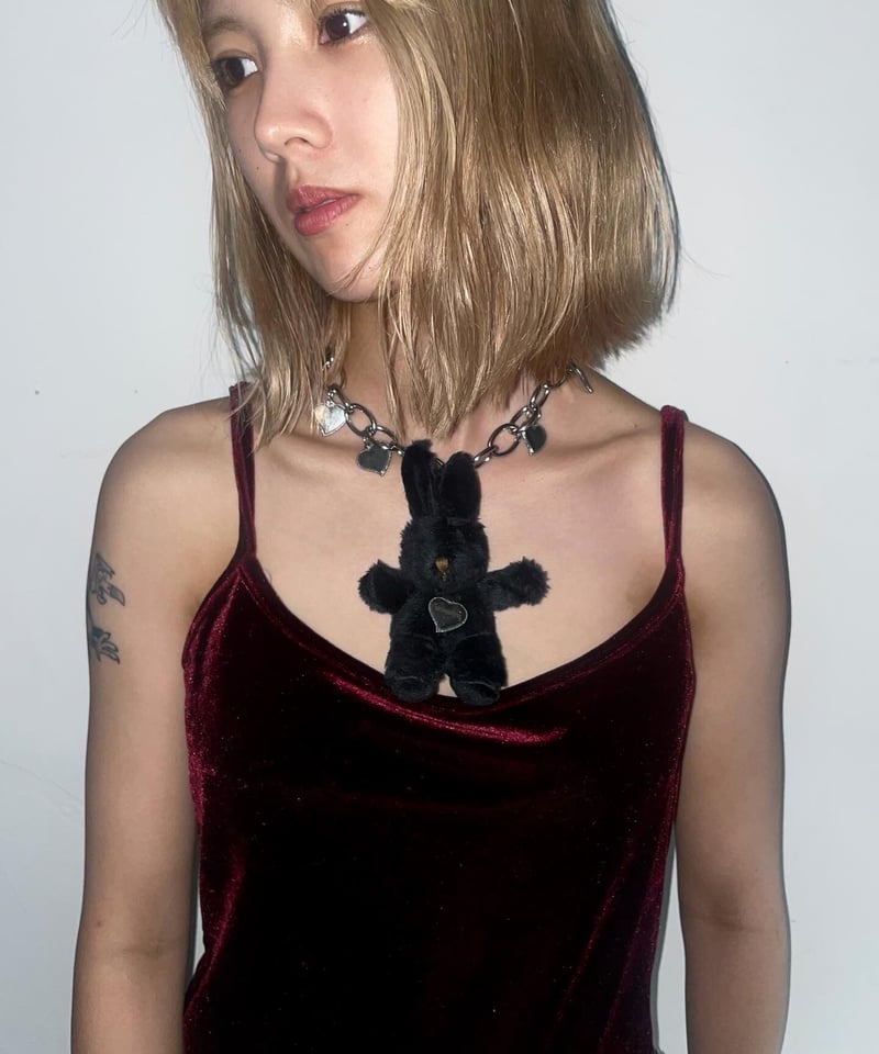 momentel jewelryうさぎ necklace MOMENTEL big rabbit necklace | I/O PORT