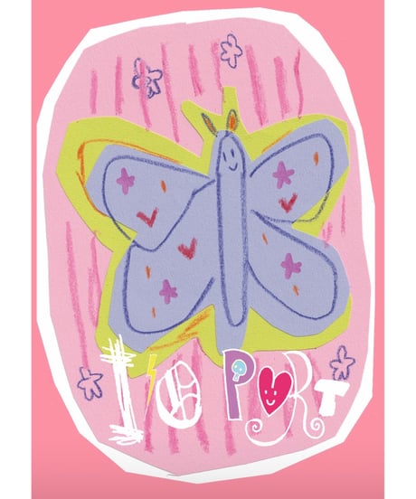 yushokobayashi / I/O butterfly thermal t-shirt