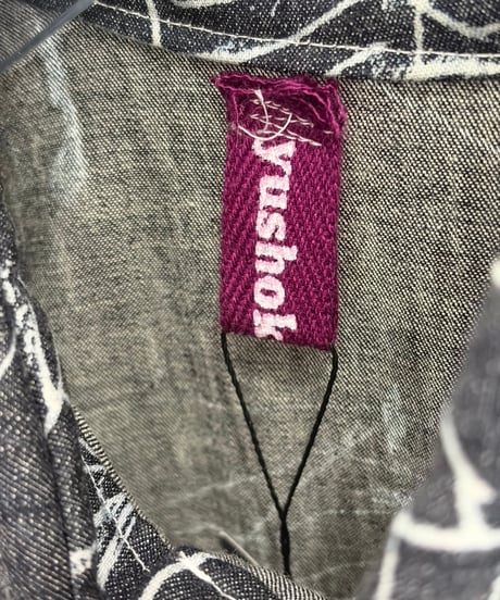 yushokobayashi / Logo denim dress