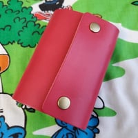 ochibiなm5フラップ マゼンダピンク×グレージュ