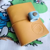ochibiなm5 マスタードイエロー×アイスブルー