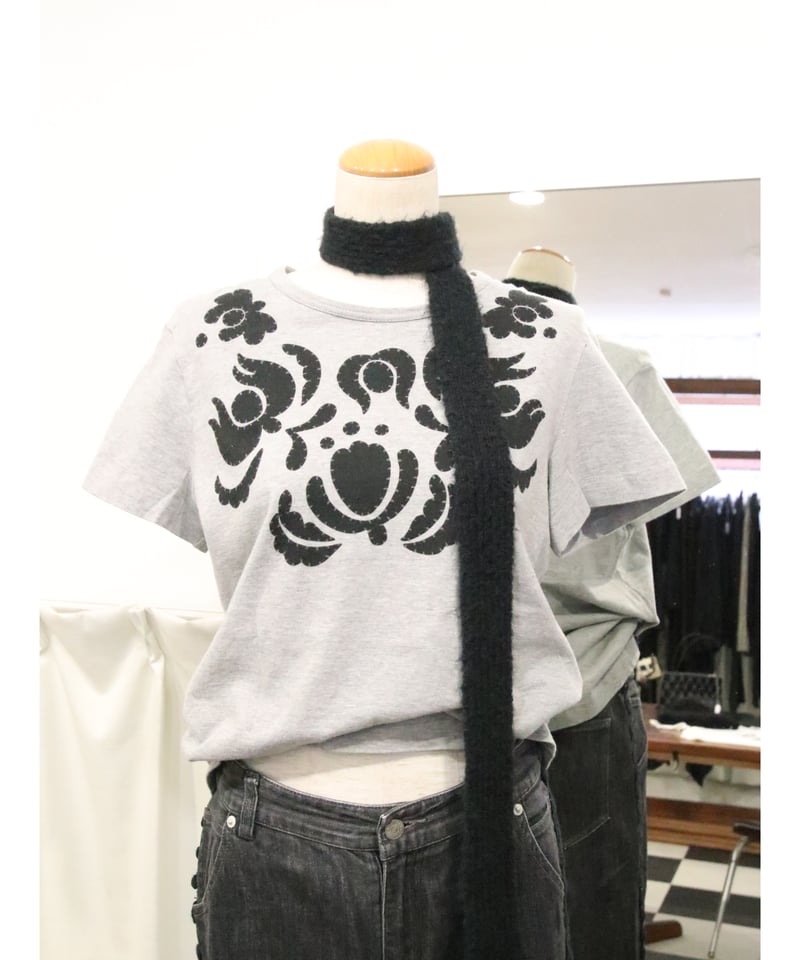 tricot COMME des GARÇONS かぎ編み カットソー tricot comme des garçons】t-shirt | santonibunn