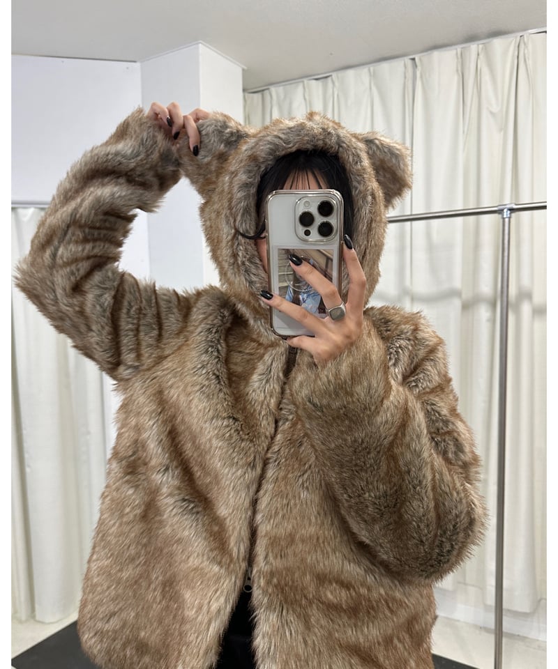 ne-net】bear jacket | santonibunnoichi osaka