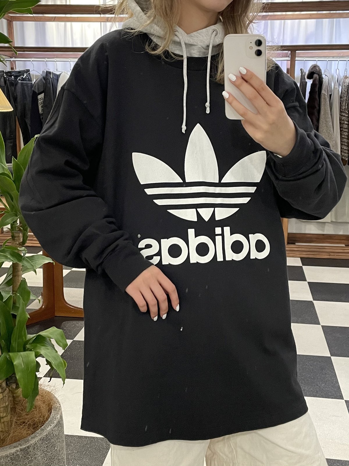 Adidas t shirt long sleeve cheap