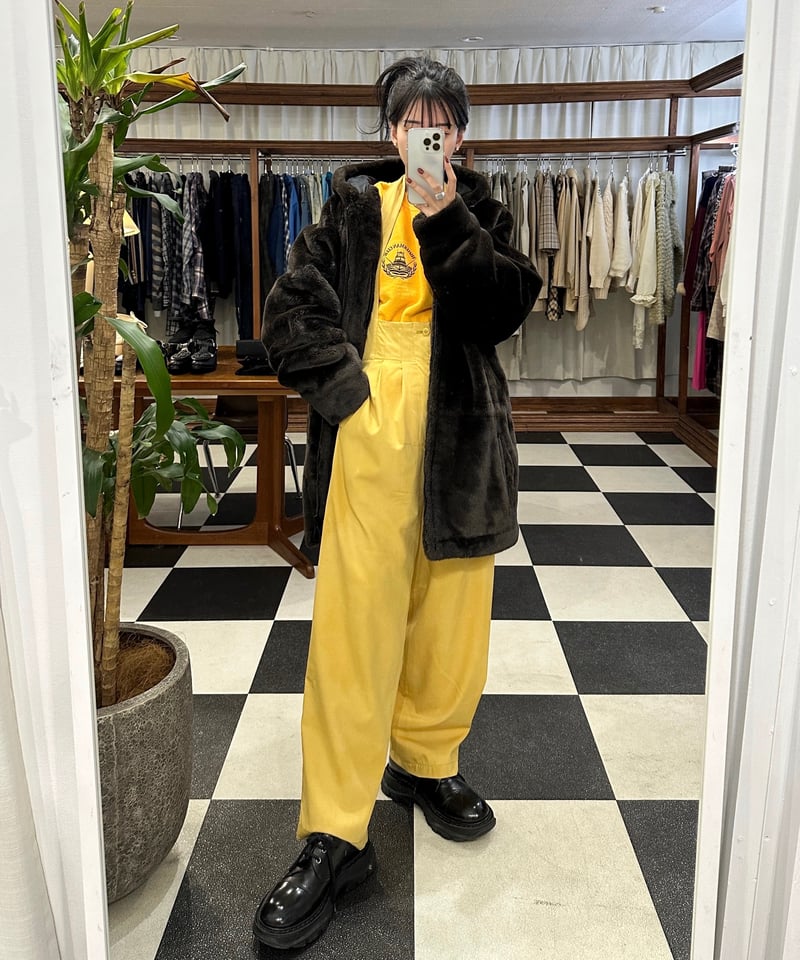 piko】fake fur jacket | santonibunnoichi osaka