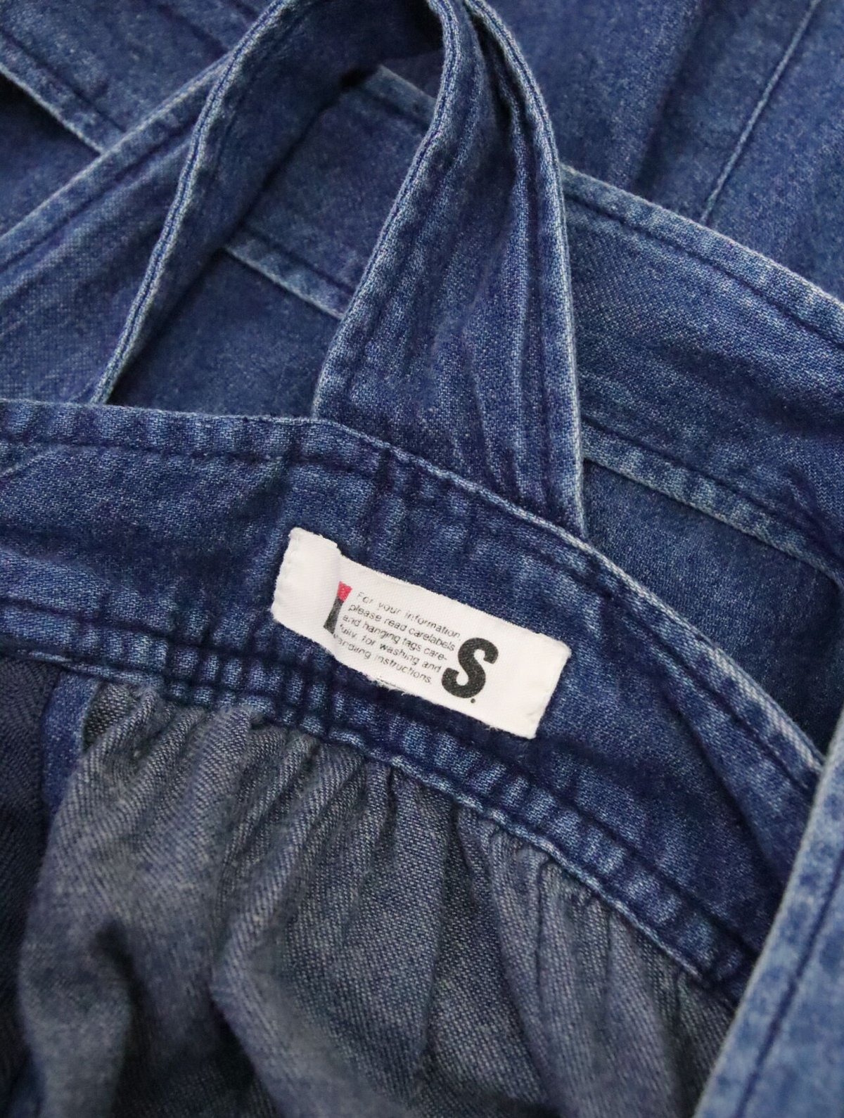 90s archive イッセイミヤケ I.S. デニム ジャンパースカート issey miyake】jumper skirt | santonibunnoichi o
