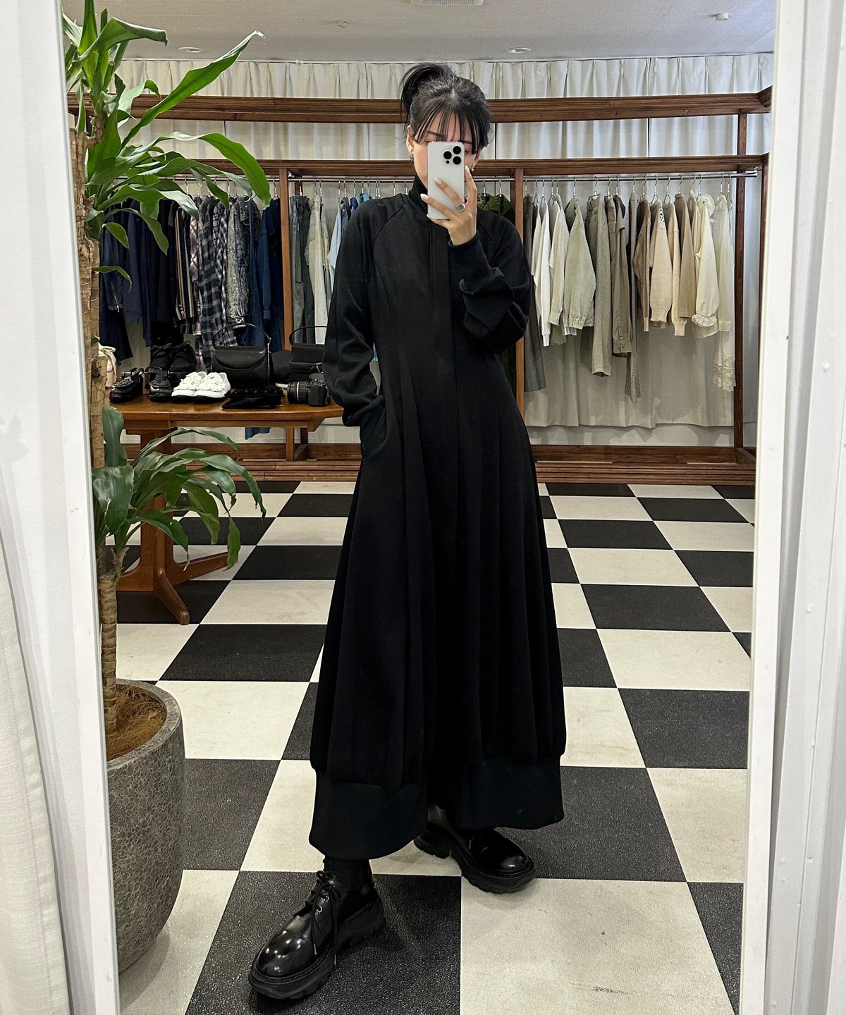 専用【Y's/yohjiyamamoto】ビッグシルエット シャツワンピース 3 Y's/yohjiyamamoto】ビッグシルエット シャツワンピース 3